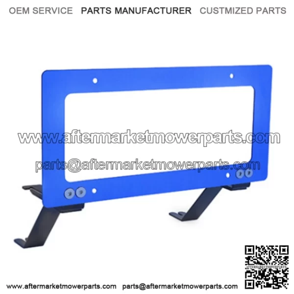 Tesla license plate frame model Y #blue