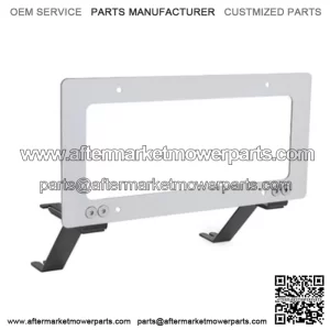Tesla license plate frame model Y #silver