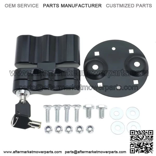 RX fuel tank lock bracket #black - Image 2