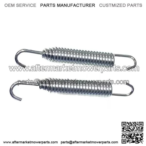 87-06 Yamaha exhaust muffler set four springs - Image 4