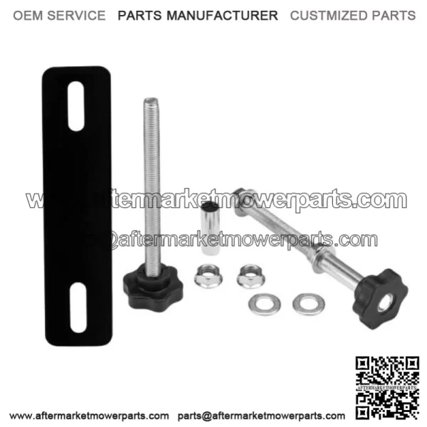 Mud escape plate mounting bracket 1# (145mm) black - Image 4