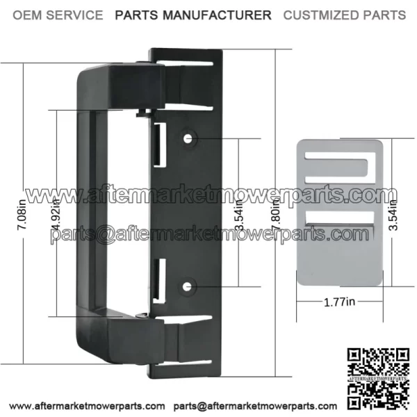 RV Refrigerator Door Replacement Upgrade 2 Sets - Image 2