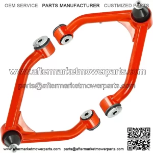 For 2-4" Lift Front Upper Control Arms w/Ball Joint Compatible with 1999-2006 Chevy Silverado 1500/GMC Sierra 1500, 2000-2006 Suburban 1500 Chevy Tahoe/GMC Yukon 2PCs-Red