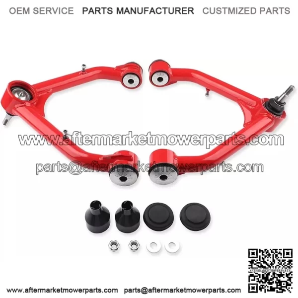 2-4" Front Upper Control Arms in Red For 1999-2006 Silverado 1500 Sierra 1500 - Image 2