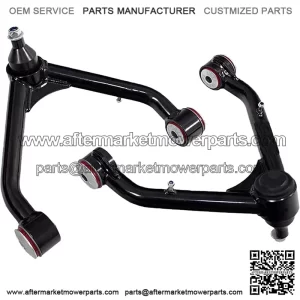 Front Upper Control Arms, 2-4" Lift Tubular Ball Joint Kit Compatible with 1999-2006 Silverado 1500 Sierra 4WD 4X4 RWD with 6-lug Wheels (Pair)