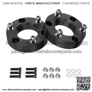 2" Front Leveling Lift Kit Compatible with 2007-2024 Silverado/Sierra 1500, Leveling Lift Kit for 2007-2024 Silverado/Sierra 1500 Forged Front Strut Spacers Raise the Front of your Car by 2"