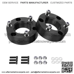 2.5" Front Leveling Lift Kit Compatible with 2007-2024 Silverado/Sierra 1500, Leveling Lift Kit for 2007-2024 Silverado/Sierra 1500 Forged Front Strut Spacers Raise the Front of your Car by 2.5"