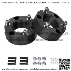 3" Front Leveling Lift Kit Compatible with 2007-2024 Silverado/Sierra 1500, Leveling Lift Kit for 2007-2024 Silverado/Sierra 1500 Forged Front Strut Spacers Raise the Front of your Car by 3"