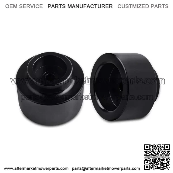 Rear Lift 2 inch Leveling Kit for Chevrolet Avalanche 1500 2001-2018,Tahoe, for Suburban 1500 2" Rear Lift Aircraft Billet Coil Spring Spacers 2WD 4WD Black - Image 2