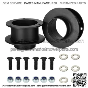 3" Front Leveling Lift Kit fit for 4WD 1994-2008 Dodge Ram 1500, 1994-2010 Dodge Ram 2500 3500, 2011-2013 Ram 2500 3500, Forged Aluminum Front Suspension Lift, Raise by 3" Spring Lift Spacers