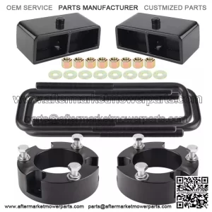Leveling Lift Kits for 2005-2023 Tacoma 2WD 4WD, 3'' Front Struct Spacers + 2''