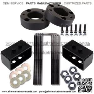 Leveling Lift Kit,Replacement for 2.5" Front Leveling Lift Kit and 2" Rear Leveling lift kit for Ford for F-150 2WD 4WD 04-18 Fits select: 2004-2018 FORD F150