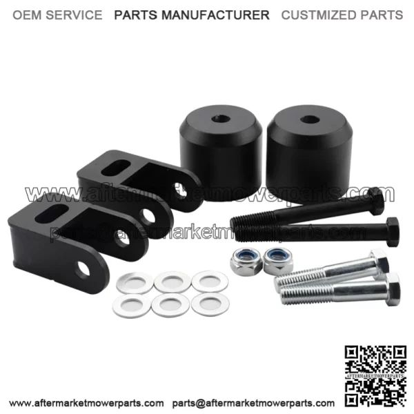 2.5" Leveling Lift Kit Replacement for 2005-2020 F250 F350 Super Duty 4WD, 2.5'' Front Struct Spacers for F250 F350 Super Duty 4WD, Solid Front Coil Spacers with Shock Extenders