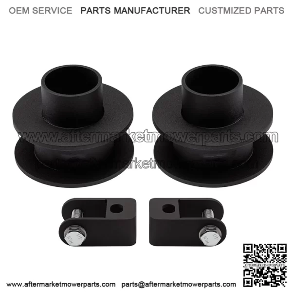 2" Front Leveling Kit for 2005-2024 Ford F250 / F350 Super Duty 4WD High-Strength Steel Coil Spring Lift Spacers & Shock Mount Extenders
