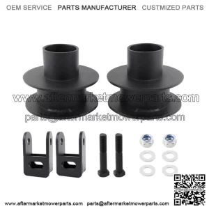 3" Front Leveling Kit Compatible with 2005-2023 Ford F250 F350 Super Duty 4WD, High-Strength Steel Coil Spring Lift Spacers & Shock Mount Extenders - Suspension leveling Kit