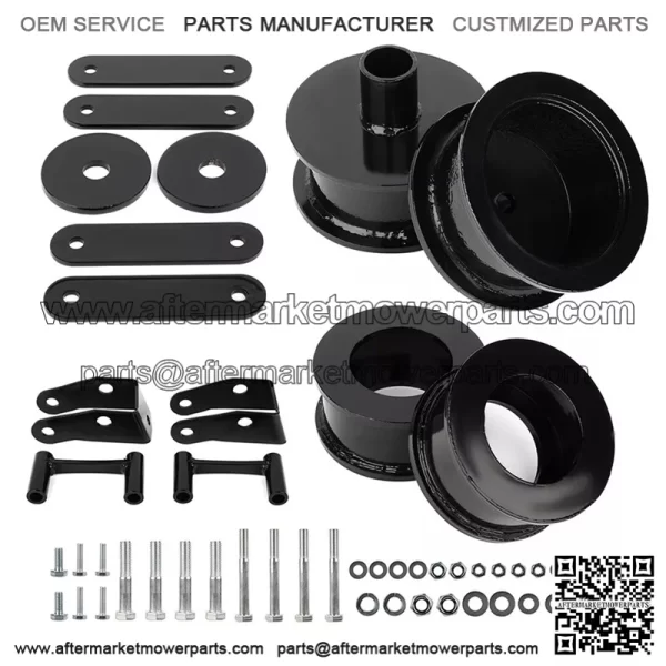 2.5" Front 2" Rear Leveling Kit & Shock Extender For Jeep Wrangler - Image 2