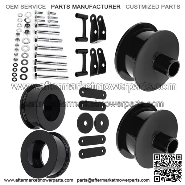 2.5" Front 2" Rear Leveling Kit & Shock Extender For Jeep Wrangler - Image 3