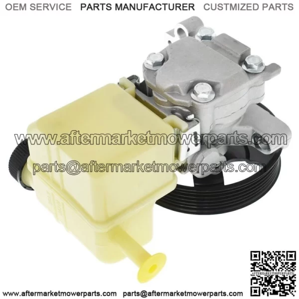 For Mazda 6 l4 2.3L V6 3.0L Power Steering Pump w/ Pulley w/ Reservoir AA121-162 - Image 3