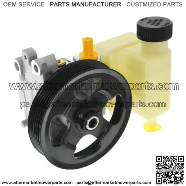 For Mazda 6 l4 2.3L V6 3.0L Power Steering Pump w/ Pulley w/ Reservoir AA121-162 - Image 5
