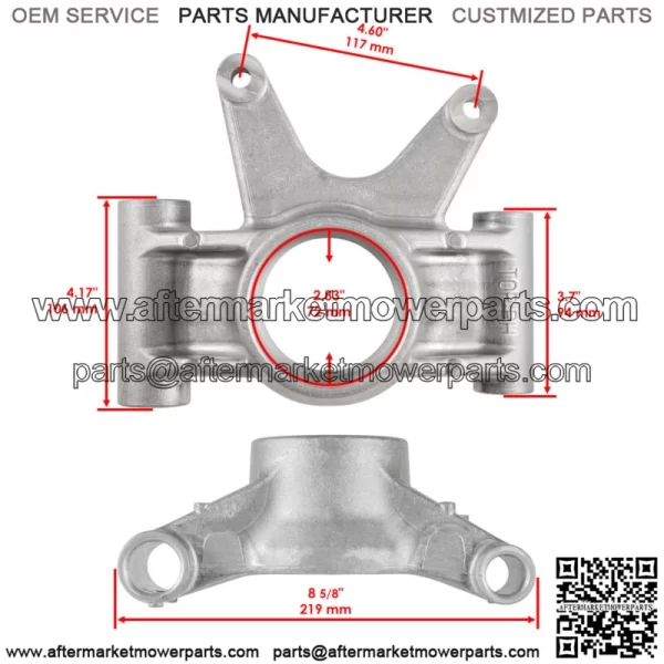 Rear Left Right Knuckle w/ Bearing Bushings fits Polaris Sportsman 850 2010-2021 - Image 3