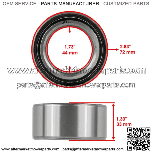 Rear Left Right Knuckle w/ Bearing Bushings fits Polaris Sportsman 850 2010-2021 - Image 4