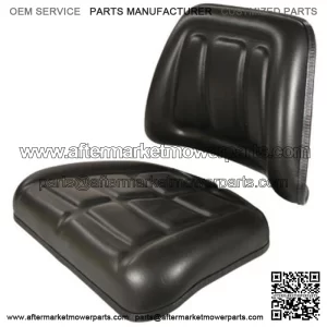 Tractor Seat Cushion Kit Backrest & Bottom Fits John Deere Fits Ford and More