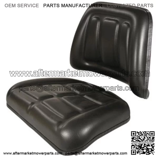 Tractor Seat Cushion Kit Backrest & Bottom Fits John Deere Fits Ford and More