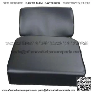 Seat Cushion Set w/Back Rest & Bottom Fits John Deere Crawler Dozer 350C 450C