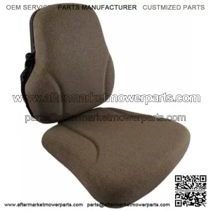 Seat Side Kick Fabric Brown Fits John Deere 8300 8200 7720 8430 9400 8400 8100