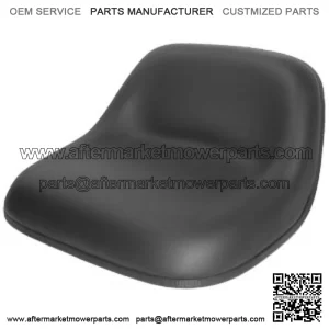 Riding Mower Garden Tractor Deluxe Seat Black Waterproof Low Back Universal