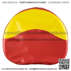 R5243 Red & Yellow Seat Cover - 19" Fits Minneapolis-Moline