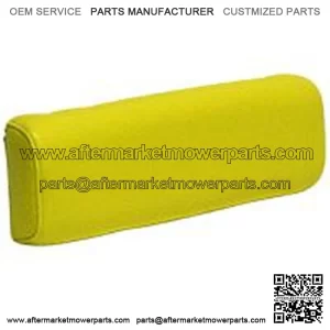 R0997 Seat Back, Yellow Vinyl - Fits John Deere 40, 320, 435, 1010, M, MT +