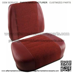 2pc. Maroon Seat fits White Tractor 2-105 2-135 2-155 2-180 2-85