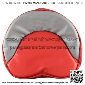 R4536 Red & Grey Tie Pan Seat Cover Fits Ford Tractors NAA Jubilee 600 800 900