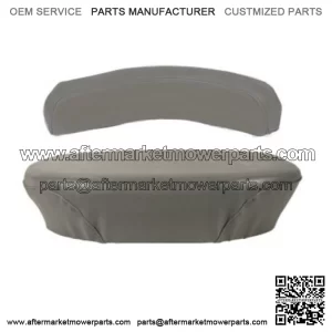 2 Piece Seat Cushion Back Rest Wood Base Fits Massey Ferguson Harris 20 50 202