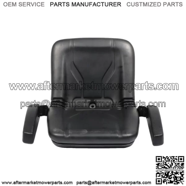 01004834 Black Lawn Mower Seat Armrests For Cub Cadet 757-04070 Dixie Chopper - Image 3