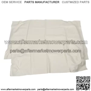 White Front Seat Cover Set For EZGo TXT 1995-2013 Golf Cart #71602-G01 71753-G0