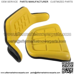 2 Piece Yellow Seat Cushion Set For John Deere 310 310A 310B 401 Backhoe Loader