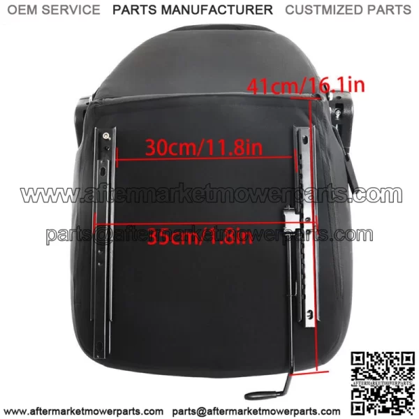 Seat Assembly Fits New Holland Loader Backhoe 555 555A 555B 555C 555D 555E 575D - Image 3