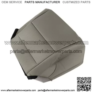 Driver Side Bottom Seat Cover Perforated Leather Gray For 2013-2017 Honda Accord