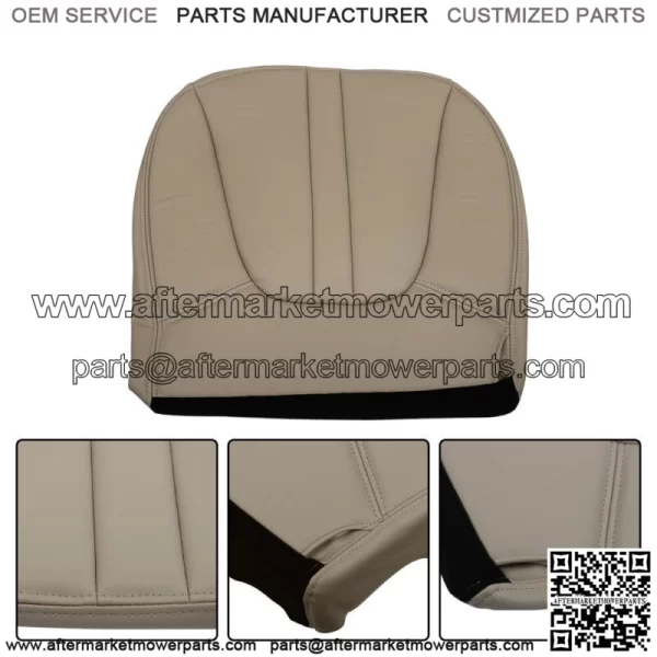 Driver Bottom Seat Cover Eddie Bauer Leather Tan For 1997-2002 Ford Expedition