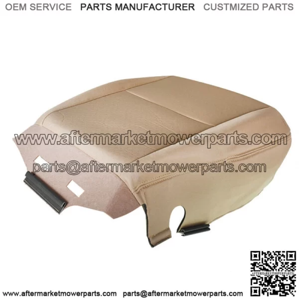 Driver Bottom Beige Cloth Seat Cover For 07-14 Chevy Silverado 1500 2500 3500HD - Image 2