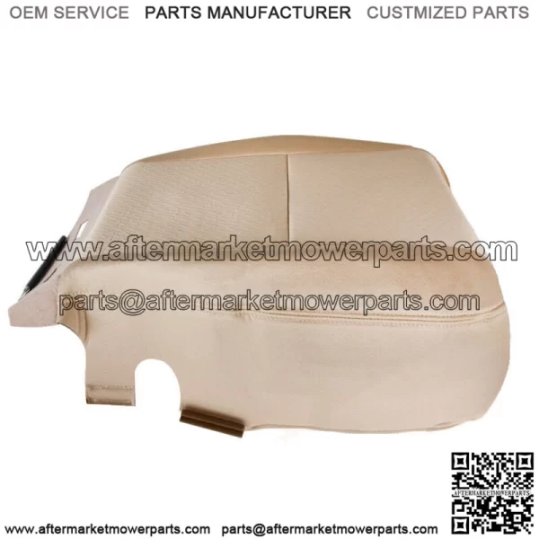 Driver Bottom Beige Cloth Seat Cover For 07-14 Chevy Silverado 1500 2500 3500HD - Image 3