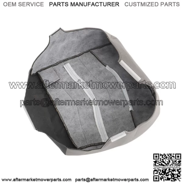 For 1999-2000 Ford F250 F350 F450 F550 XLT Front Seat Cover Driver Gray Cloth - Image 2