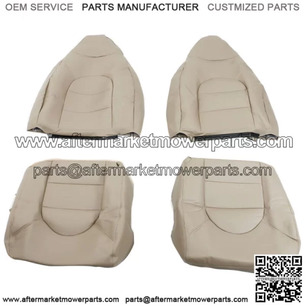 Seat Cover Front Driver&Passenger Side For 1999 2000 Ford F250 350 Lariat Tan - Image 3