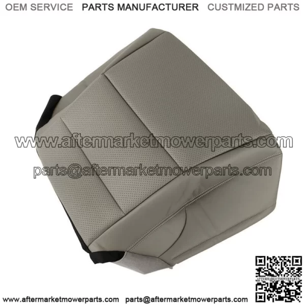 For 2013-16 17 Honda Accord Driver Side Bottom Seat Cover Perforated Leather - Image 4