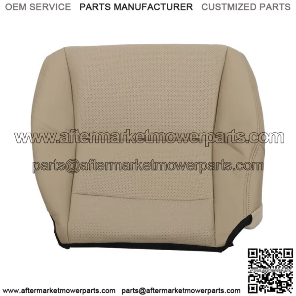 For 2013-16 17 Honda Accord Driver Side Bottom Seat Cover Perforated Leather - Image 5