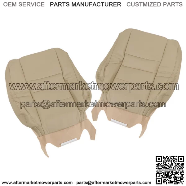 Fit For 2008-2012 Honda Accord Driver & Passenger Bottom Top Leather Seat Cover - Image 4