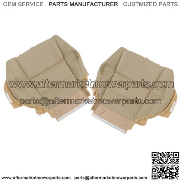Fit For 2008-2012 Honda Accord Driver & Passenger Bottom Top Leather Seat Cover - Image 5