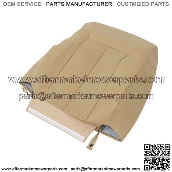 Driver Passenger Perforated Leather Seat Cover  For Ford F150 Lariat 2009-2014 - Image 2